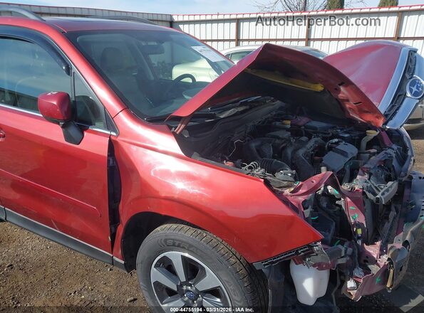 JF2SJAJC8HH559427 2017 SUBARU FORESTER 2.5 Red 
