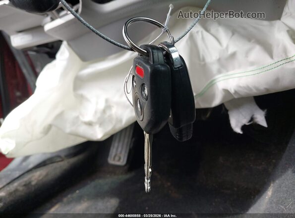 JF2SJALC8HH401196 2017 SUBARU FORESTER 2.5 Red Вид панелі приладів