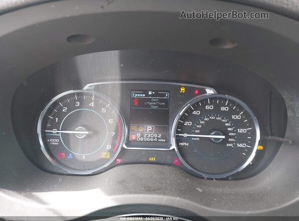 JF2SJALC8HH401196 2017 SUBARU FORESTER 2.5 Red Вид задніх сидінь
