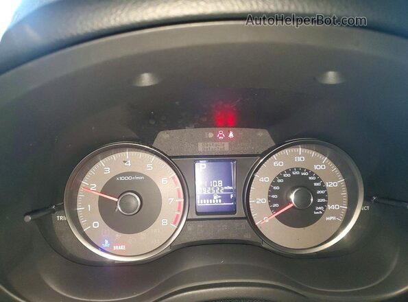 JF2SJARC5GH424800 2016 SUBARU FORESTER 2.5 Gray Widok zestawu wskaźników