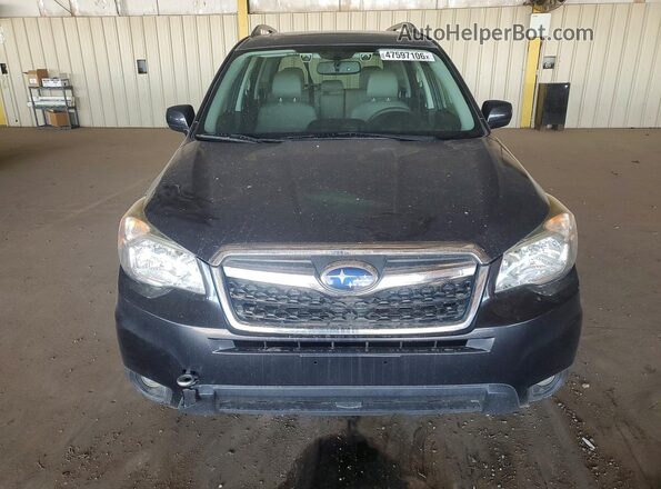 JF2SJARC5GH424800 2016 SUBARU FORESTER 2.5 Gray Widok z przodu