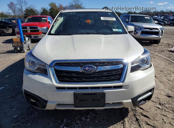 JF2SJARC6JH531958 2018 SUBARU FORESTER 2.5 Белый Вид спереди