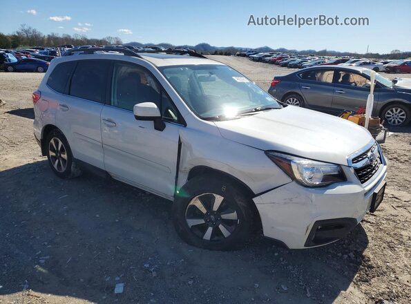 JF2SJARC6JH531958 2018 SUBARU FORESTER 2.5 Белый Передняя правая четверть