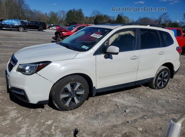JF2SJARC6JH531958 2018 SUBARU FORESTER 2.5 Белый Передняя левая четверть