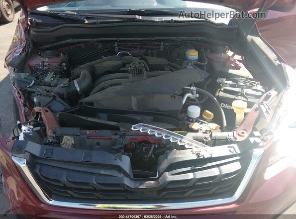 JF2SJARC7JH540328 2018 SUBARU FORESTER 2.5 Красный Вид сзади