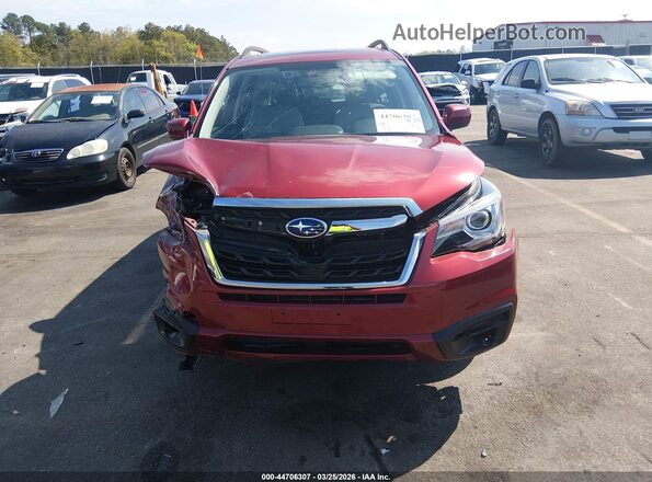 JF2SJARC7JH540328 2018 SUBARU FORESTER 2.5 Красный Вид щитка приборов