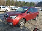 2017 Subaru Forester 2.5i Touring Red vin: JF2SJATC6HH424086