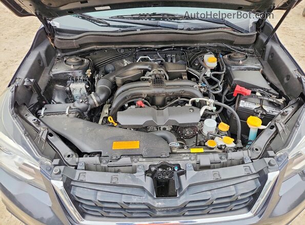 JF2SJATC6HH495949 2017 SUBARU FORESTER 2.5I TO Серый Вид подкапотного пространства