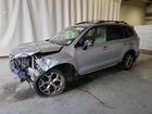 2016 Subaru Forester 2.5i Touring Серебряный vin: JF2SJAVC6GH477544 Damage: Left Front Fender, Severe Damage, Replacement Required