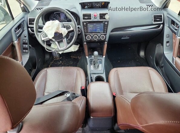 JF2SJAWC1HH539271 2017 SUBARU FORESTER 2.5I TO Серый Вид панели приборов