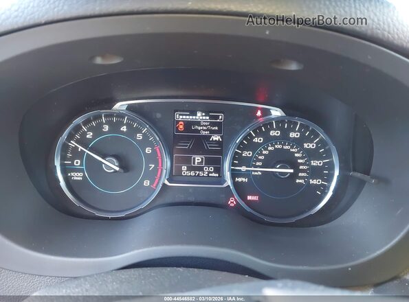 JF2SJAWC1JH421288 2018 SUBARU FORESTER 2.5I TO Серый Вид задних сидений