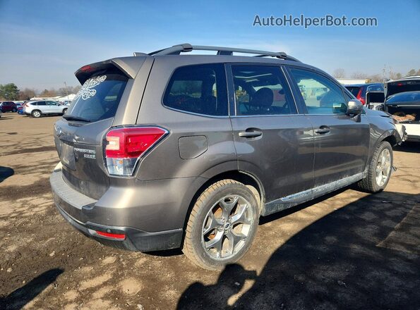 JF2SJAWC3HH485598 2017 SUBARU FORESTER 2.5I TO Коричневый Задняя правая четверть