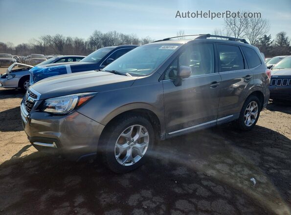 JF2SJAWC3HH485598 2017 SUBARU FORESTER 2.5I TO Коричневый Передняя левая четверть