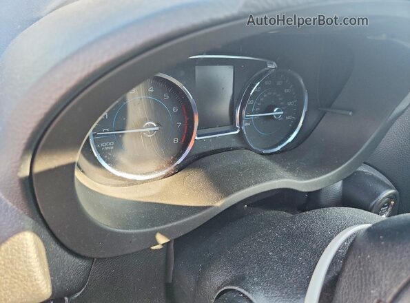 JF2SJAWC3HH485598 2017 SUBARU FORESTER 2.5I TO Коричневый Вид щитка приборов