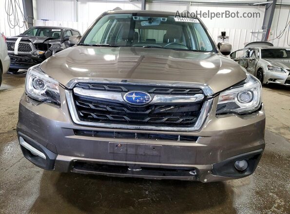 JF2SJAWC3JH453417 2018 SUBARU FORESTER 2.5I TO Tan Вид спереду