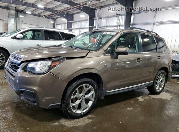 JF2SJAWC3JH453417 2018 SUBARU FORESTER 2.5I TO Tan Передня ліва чверть