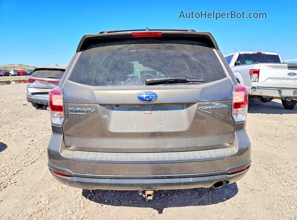 JF2SJAWC4JH528707 2018 SUBARU FORESTER 2.5I TO Коричневый Вид сзади