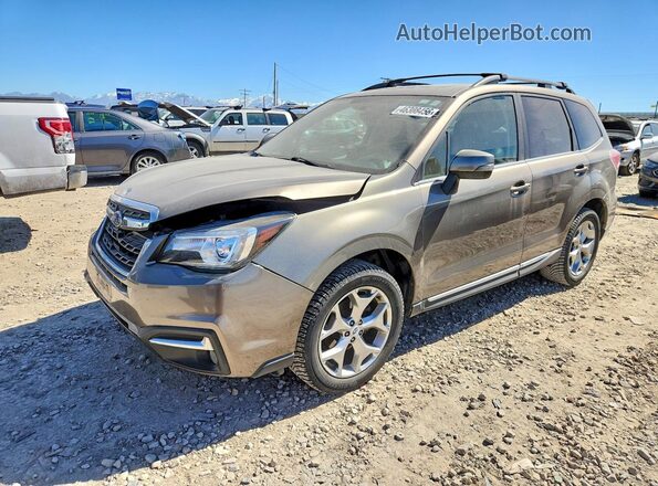 JF2SJAWC4JH528707 2018 SUBARU FORESTER 2.5I TO Коричневый Передняя левая четверть