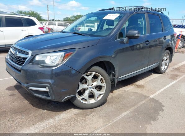 JF2SJAWC4JH555048 2018 SUBARU FORESTER 2.5I TO Черный Передняя левая четверть