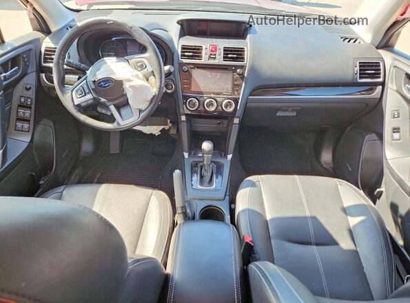 JF2SJAWC5JH473622 2018 SUBARU FORESTER 2.5I TO Темно-бордовый Вид панели приборов