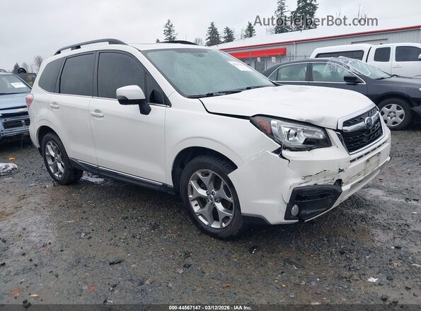 JF2SJAWC5JH613121 2018 SUBARU FORESTER 2.5I TO Белый Передняя правая четверть