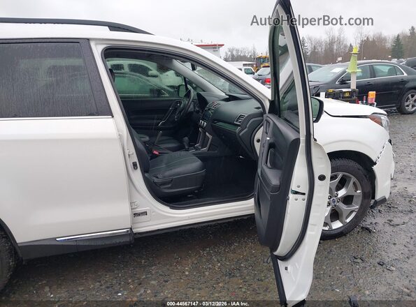 JF2SJAWC5JH613121 2018 SUBARU FORESTER 2.5I TO Белый Вид салона спереди