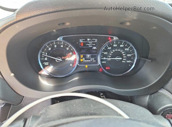 JF2SJAWC8JH449556 2018 SUBARU FORESTER 2.5I TO Зеленый Вид щитка приборов