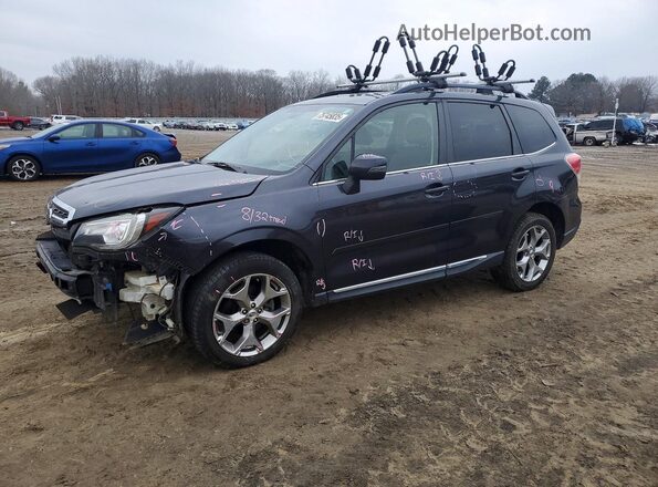 JF2SJAWC8JH556753 2018 SUBARU FORESTER 2.5I TO Серый Передняя левая четверть