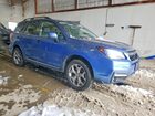 2018 Subaru Forester 2.5i Touring Синий vin: JF2SJAWCXJH445315