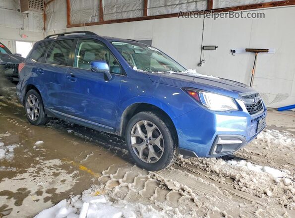 JF2SJAWCXJH445315 2018 SUBARU FORESTER 2.5I TO Синий Передняя правая четверть