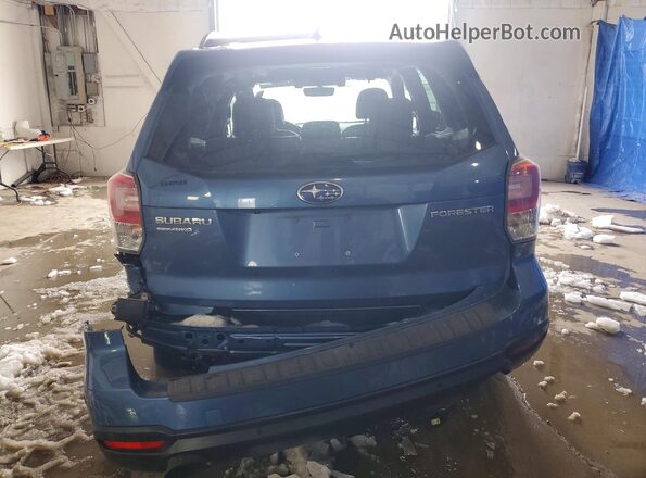 JF2SJAWCXJH445315 2018 SUBARU FORESTER 2.5I TO Синий Вид сзади