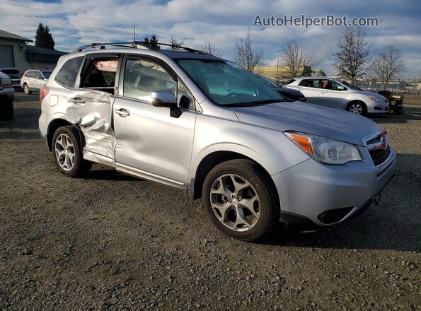 JF2SJAXC1GH434422 2016 SUBARU FORESTER 2.5I TO Серебряный Передняя правая четверть