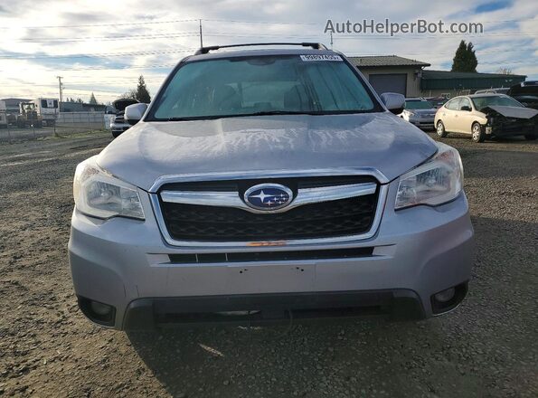 JF2SJAXC1GH434422 2016 SUBARU FORESTER 2.5I TO Серебряный Вид спереди