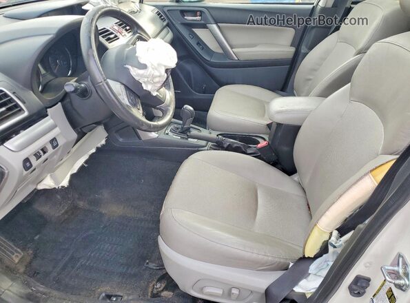 JF2SJAXC4GH489642 2016 SUBARU FORESTER 2.5I TO Gray Vista interior delantera