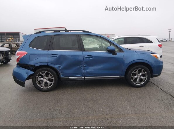 JF2SJAXC7GH511925 2016 SUBARU FORESTER 2.5I TO Blue Vista interior trasera