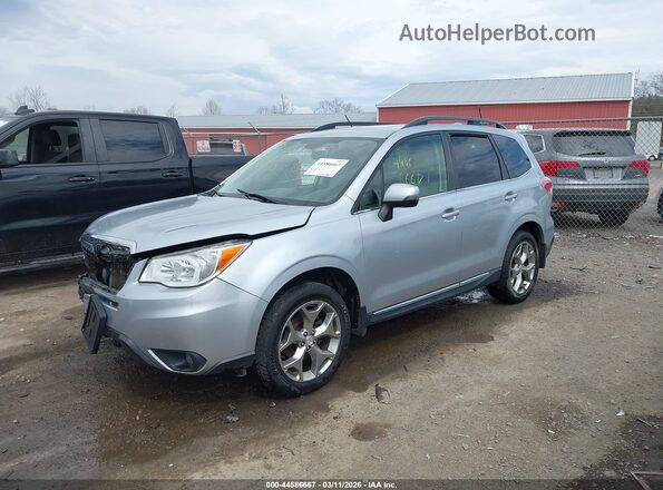 JF2SJAXC8GH486467 2016 SUBARU FORESTER 2.5I TO Серебряный Передняя левая четверть