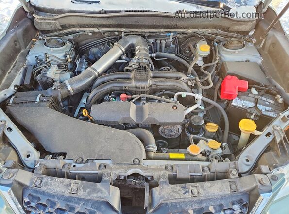 JF2SJAXC9GH407324 2016 SUBARU FORESTER 2.5I TO Green Widok komory silnika