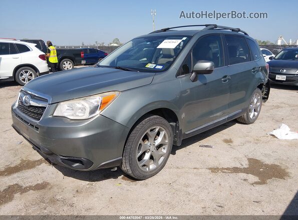JF2SJAXCXGH420874 2016 SUBARU FORESTER 2.5I TO Зеленый Передняя левая четверть