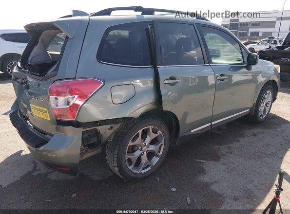 JF2SJAXCXGH420874 2016 SUBARU FORESTER 2.5I TO Зеленый Задняя правая четверть