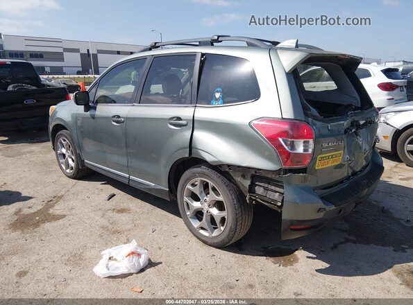 JF2SJAXCXGH420874 2016 SUBARU FORESTER 2.5I TO Зеленый Задняя левая четверть