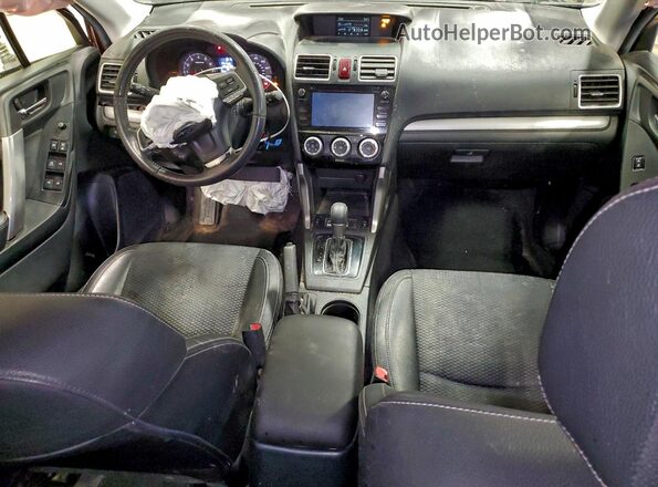 JF2SJGDC7GH475614 2016 SUBARU FORESTER2. Red Առջևի վահանակի տեսք