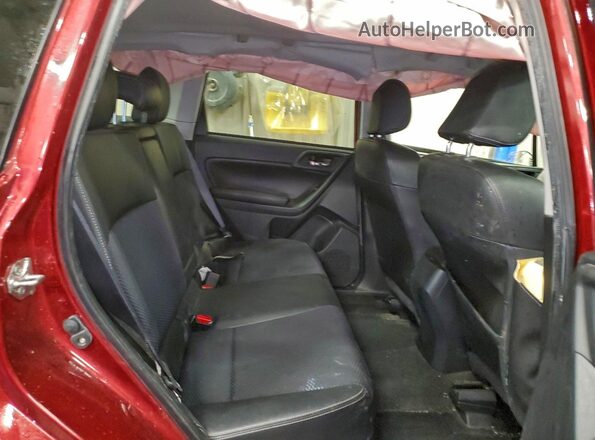 JF2SJGDC7GH475614 2016 SUBARU FORESTER2. Red Սալոնի հետևի տեսք