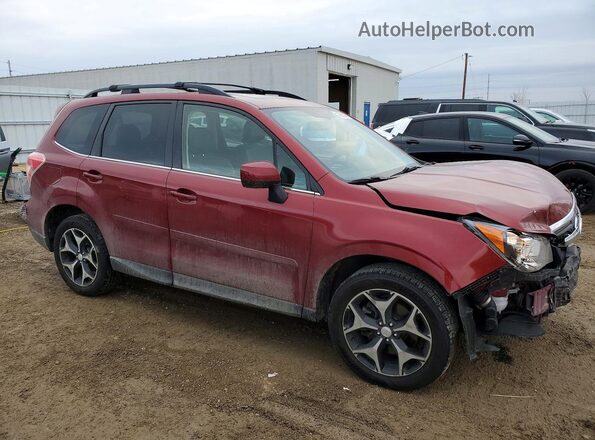 JF2SJGDC9GH447684 2016 SUBARU FORESTER2. Красный Передняя правая четверть