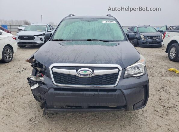 JF2SJGDC9GH514588 2016 SUBARU FORESTER2. Черный Вид спереди