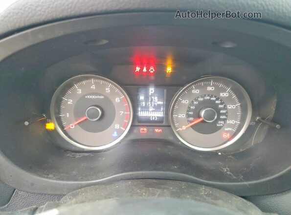 JF2SJGDC9GH514588 2016 SUBARU FORESTER2. Черный Вид щитка приборов