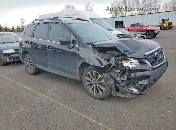 JF2SJGECXJH524164 2018 SUBARU FORESTER2. Черный Передняя правая четверть