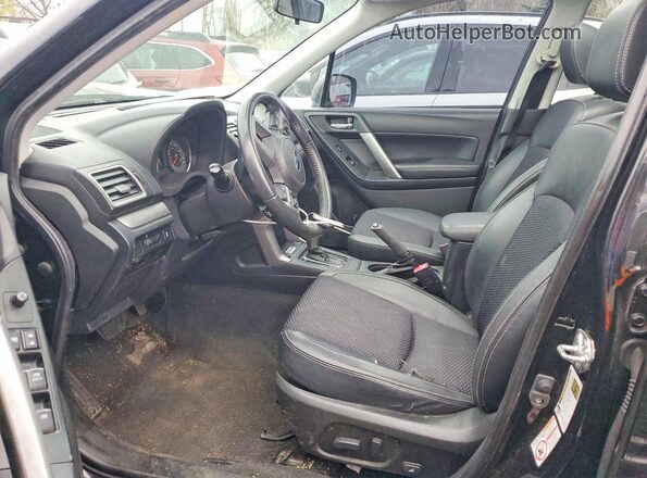 JF2SJGECXJH524164 2018 SUBARU FORESTER2. Черный Вид салона спереди