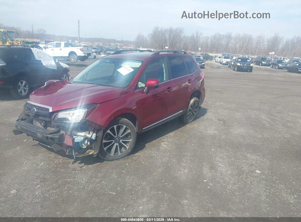 JF2SJGTC3HH515416 2017 SUBARU FORESTER2. Maroon Przód lewy