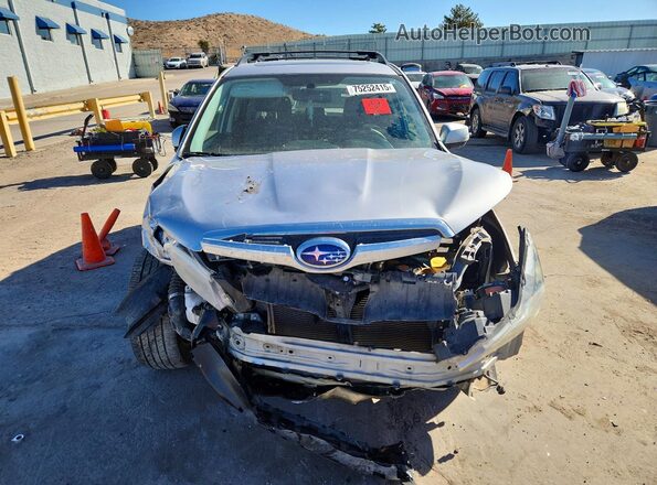 JF2SJGVC0GH538566 2016 SUBARU FORESTER Silver Вид спереду