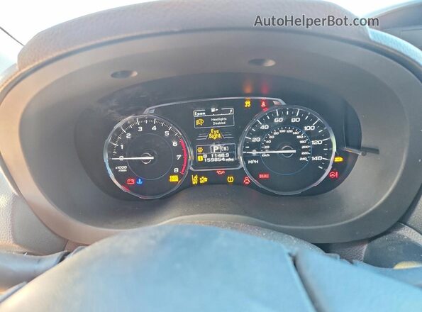 JF2SJGWC2HH447041 2017 SUBARU FORESTER2. Silver Vista del cuadro de instrumentos